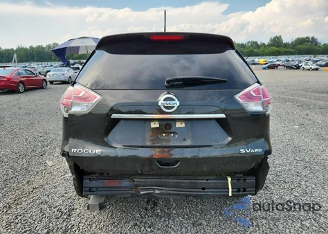 2015 Nissan Rogue S из США, поврежденный, VIN 5N1AT2MV8FC790776